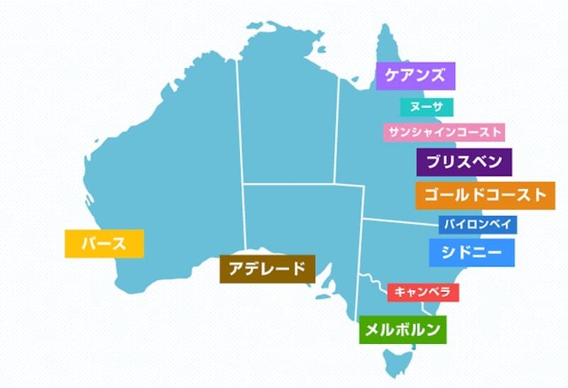 オーストラリア都市