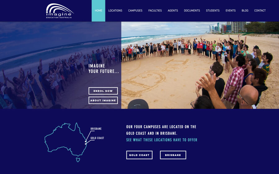 イマジン・エデュケーション ゴールドコースト - 最低価格保証留学エージェント オーストラリア留学.net
