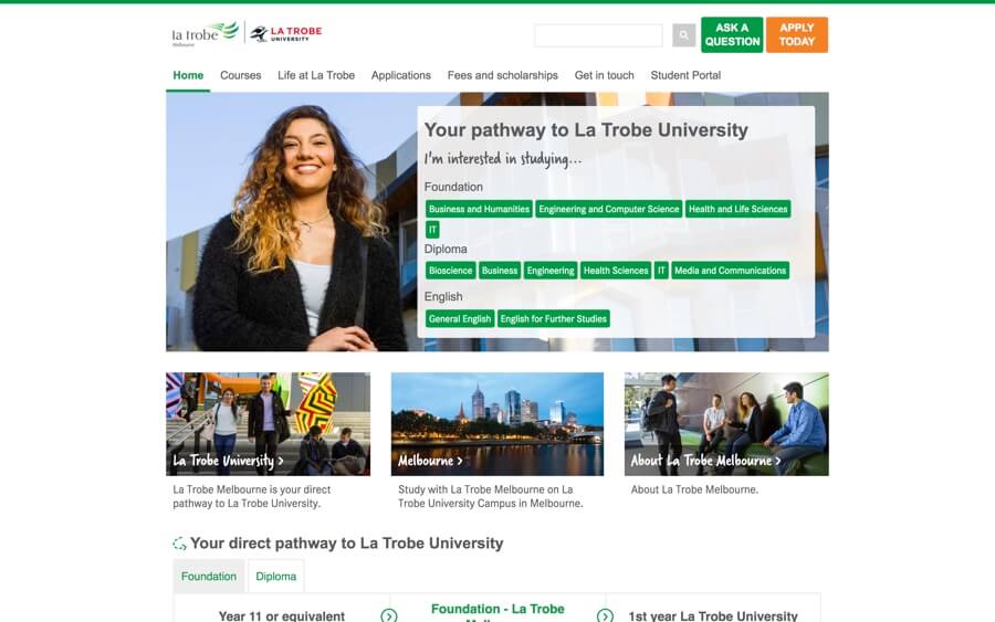 ラ・トローブ大学付属語学学校
